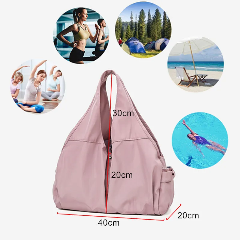 Female Gym Bag Sports Swimming Large Yoga Fitness Training Packing Big Weekend Luggage Shoulder Bolsas Women\'s Travel Handbags