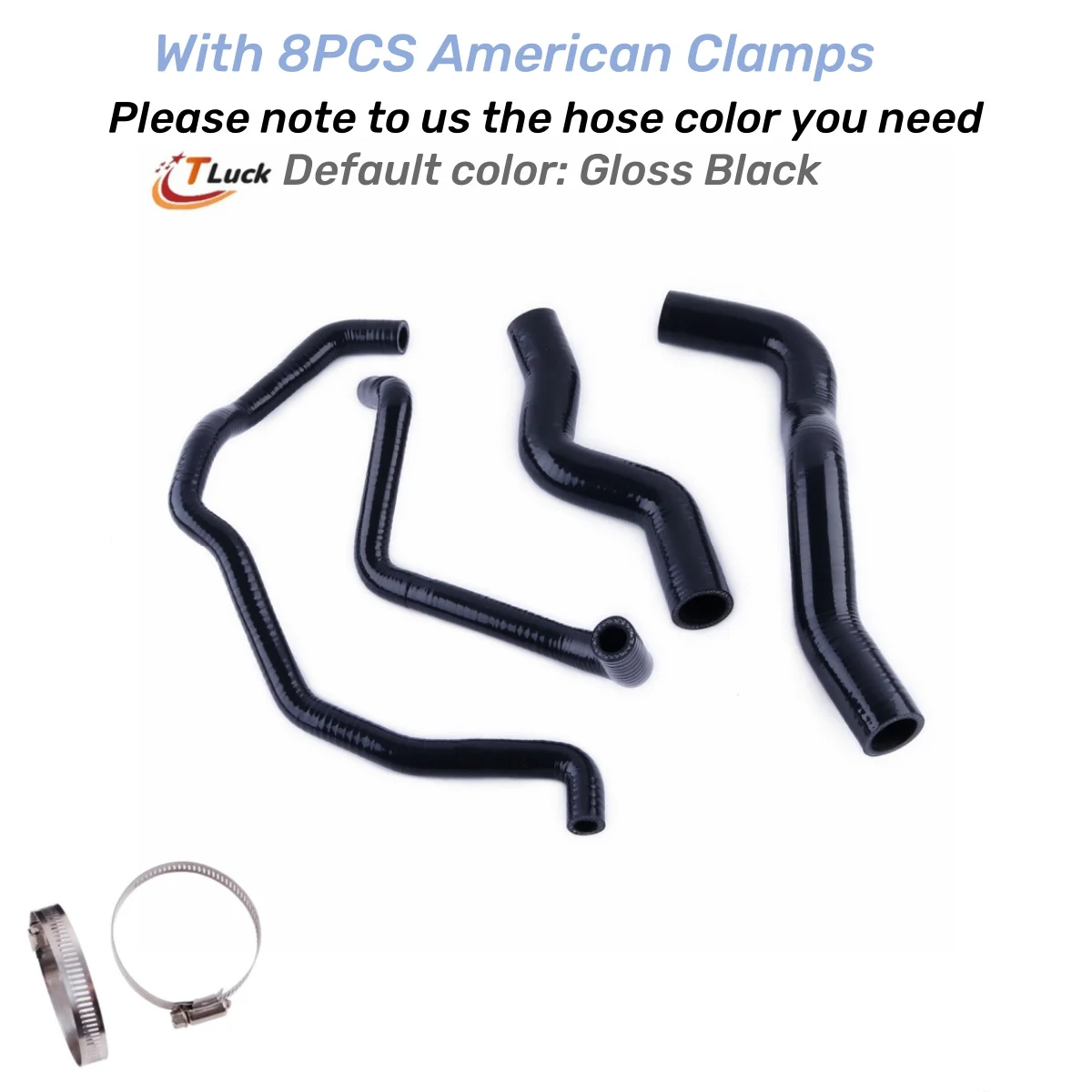 4 قطعة ل 2000-2006 نيسان سنترا V 2.5 SE-R المواصفات-V 2.5L سيارة سيليكون المبرد سخان المياه المبرد أنبوب خرطوم الأنابيب عدة #6