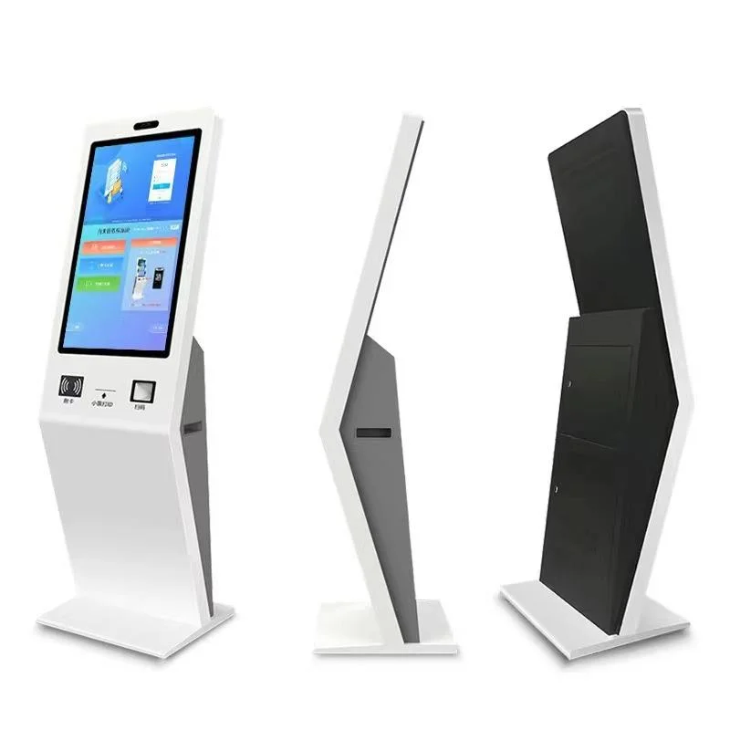 

2026 SV5800 Floor Standing Self Service Kiosk With Thermal Printer Barcode Scanner Camera Infrared Touch Screen Terminal Kiosk f