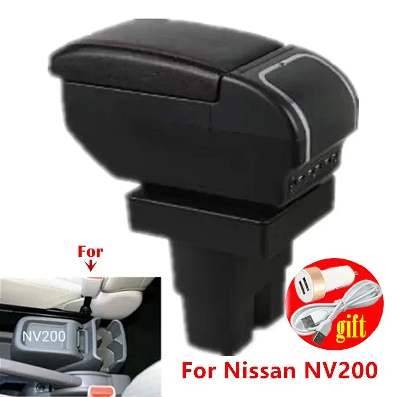 

Central armrest box For Nissan NV200 Armrest Box For Nissan NV200 Evalia Car Armrest Storage Box Dedicated Retrofit parts