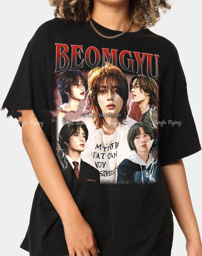 Limited Beomgyu Txt Kpop Tshirt Vintage Unisex Shirt