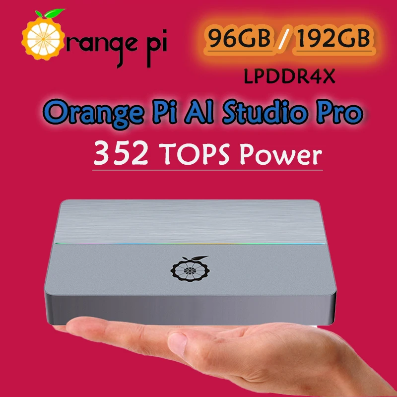 

Orange Pi AI Studio Pro Arithmetic Card Ascend Deve Board 352 TOPS Power OCR Recognition OrangePi AIStudio Pro