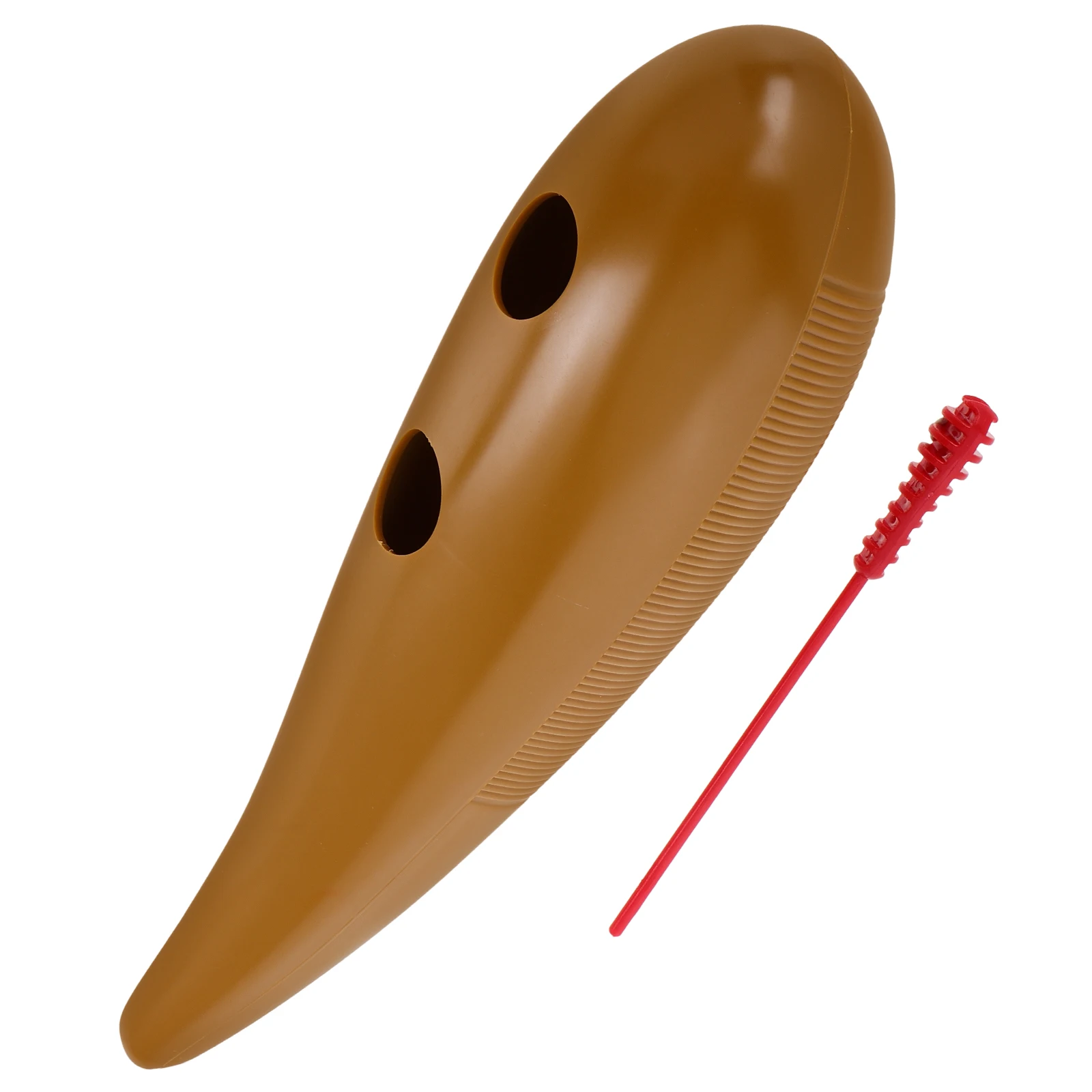 

Wooden Frog Guiro Percussion Instrument Kids Early Education Toy Musical Handeye Coordination Orff Latin Fish Style Durability