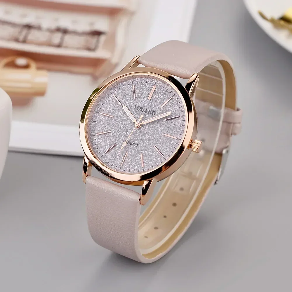 Reloj de cuero para Mujer, relojes de pulsera de cuarzo para Mujer, relojes de marca de lujo, Reloj de moda para Mujer