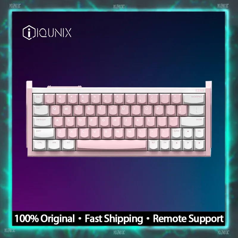 

IQUNIX EZ60 EZ63 Gaming Keyboard E-Sport Special 8K Polling Rate Gateron Magnetic Switch Customized Hot Swappable CNC Aluminum