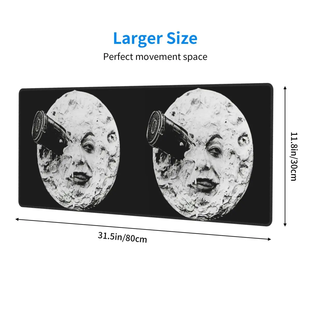 Large Mouse Pad A Trip To The Moon Gamer PC Laptop Mats Keyboard Carpet Computer Gaming Office Accessories Desk Mat