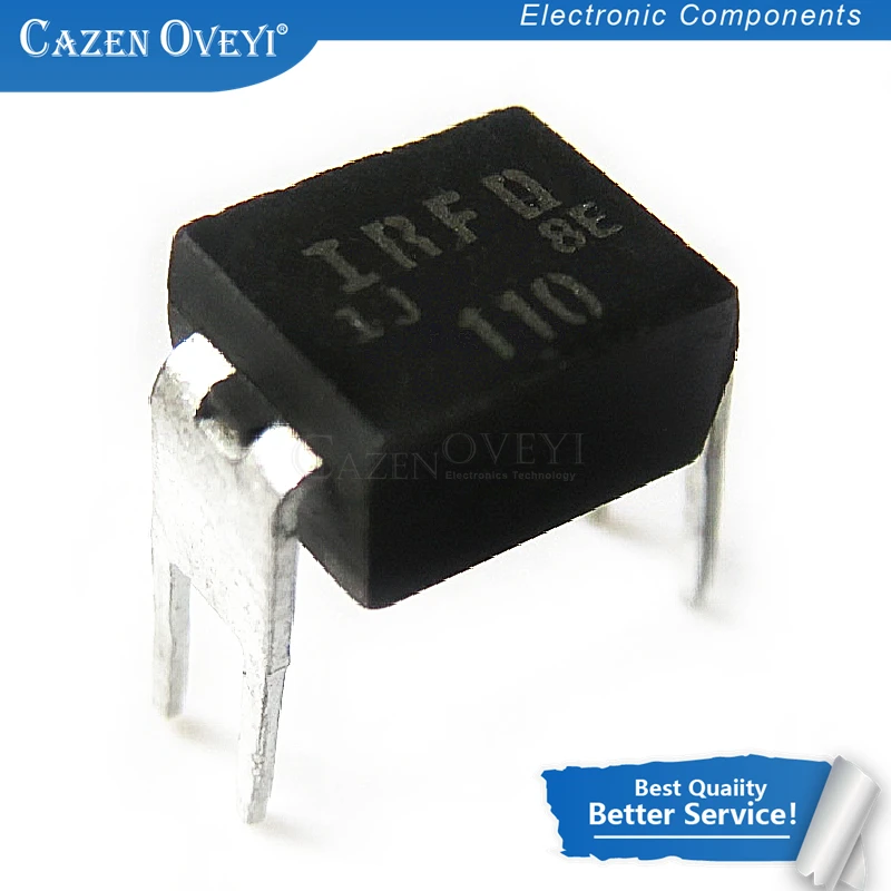 

Chipset 10pcs/lot IRFD110PBF IRFD110 DIP-4 1A 400V new original In Stock