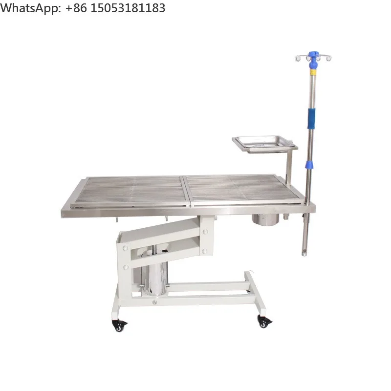 

Multi Fold Adjustable Pet Hospital Operating Stainless Steel Operating