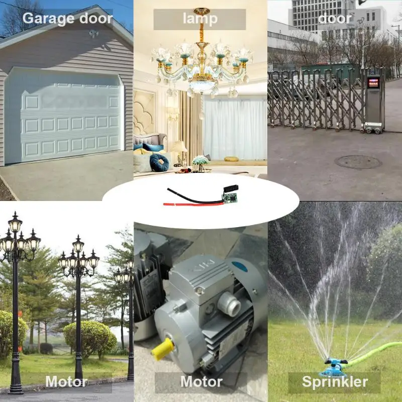 1 قطعة تيار مستمر 12 فولت 3 فولت 5 فولت 9 فولت رمز التعلم 433.92 ميجا هرتز 1 CH الناتج لأجهزة التحكم عن بعد 1527 ترميز 433 ميجا هرتز RF الارسال اللاسلكي Modul