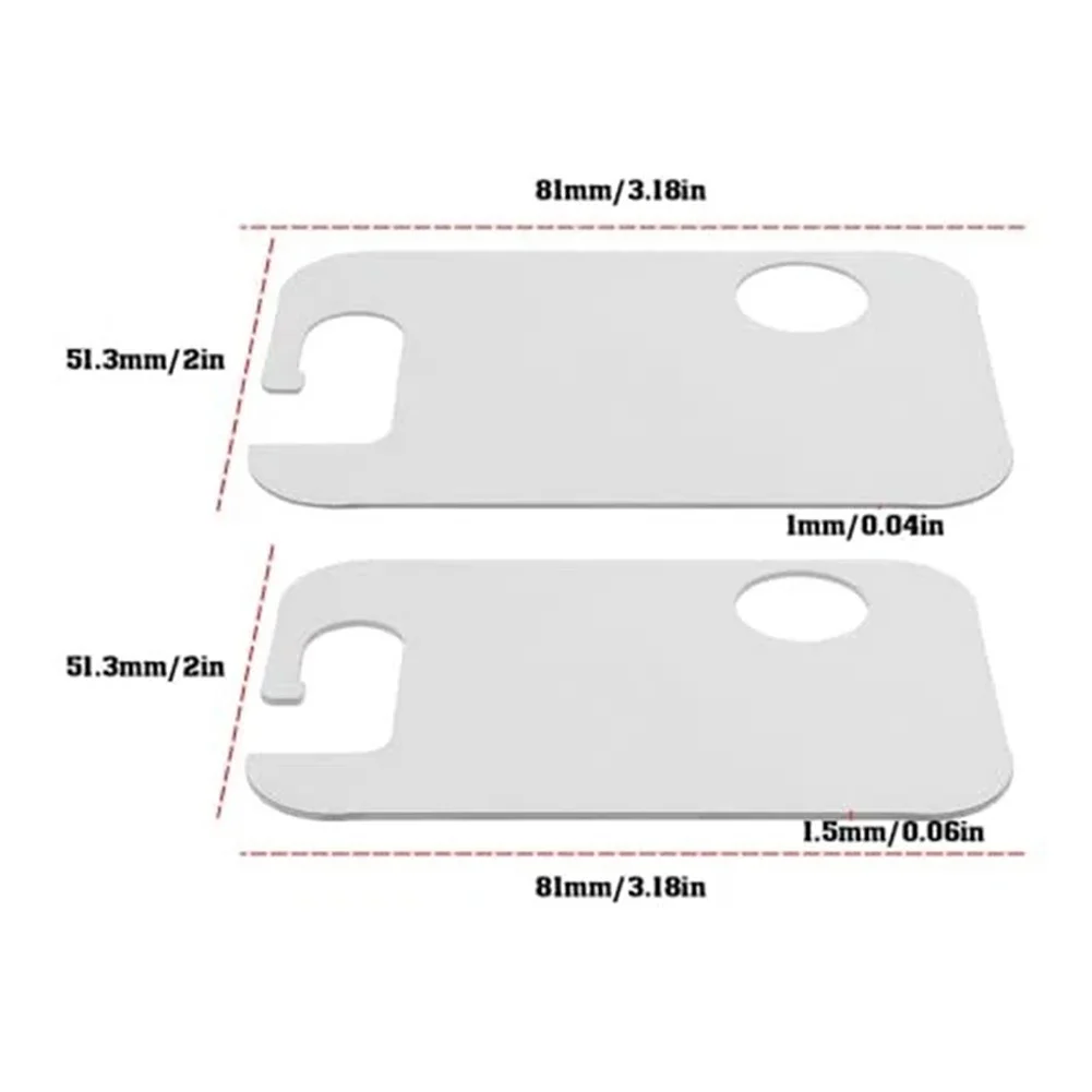 3Pcs Car Front Lower Door Hinge Washer Shim Pad For Touareg For Passat For Jetta For Porsche For A3 For Q7 7L5831483 95553148300