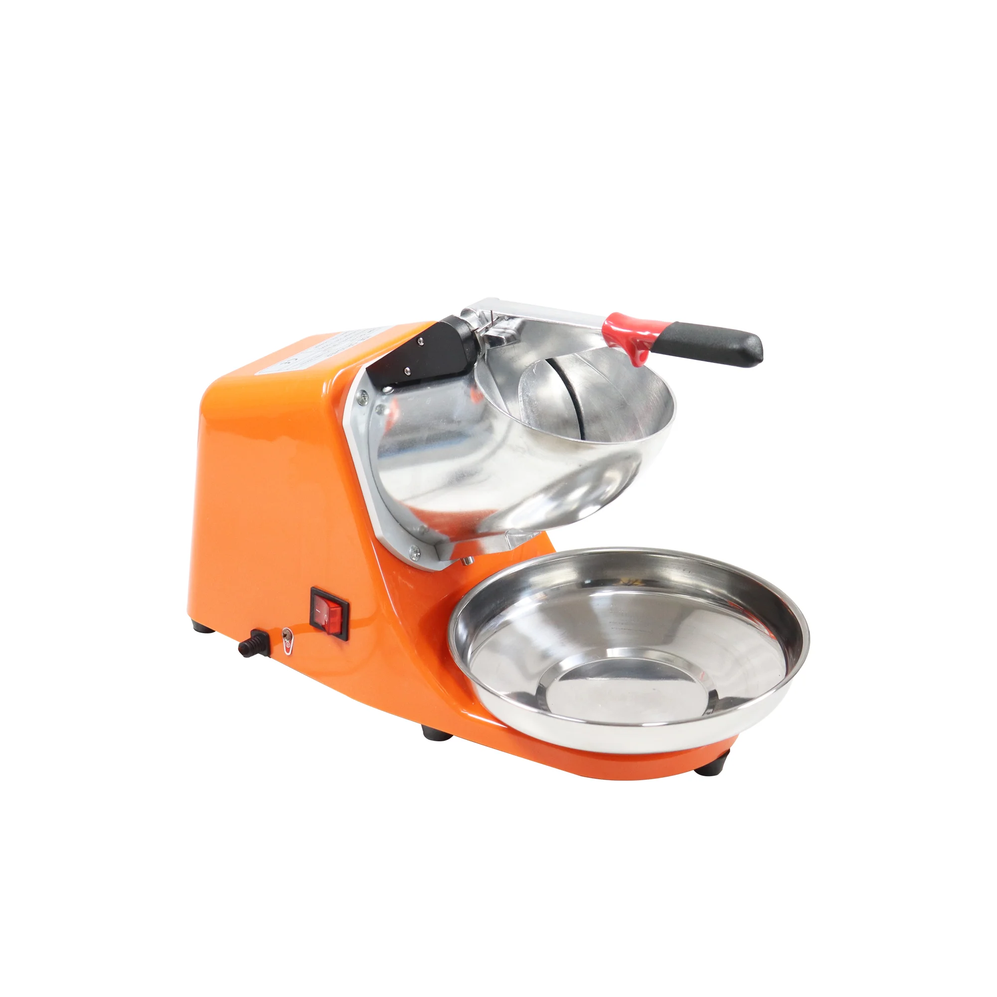 Commercial Stainless Steel Portable Ice Crusher/Manual Ice Shaver &Hot Selling Factory Price Double/Single Blade