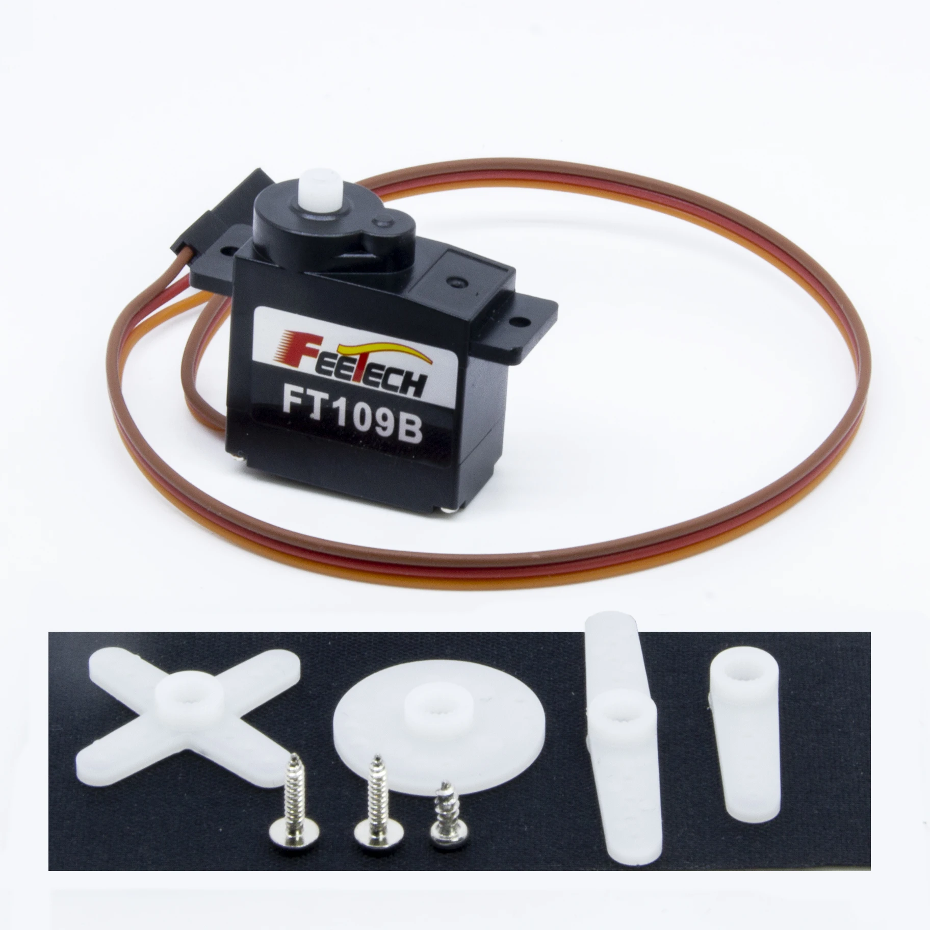 2PCS FT109B Mini Micro Servo 1.8Kg Core Motore Servo Sistemi Radio Unisex Tipo Servos Rc Per Robot Esoscheletro e Kit Robot AI