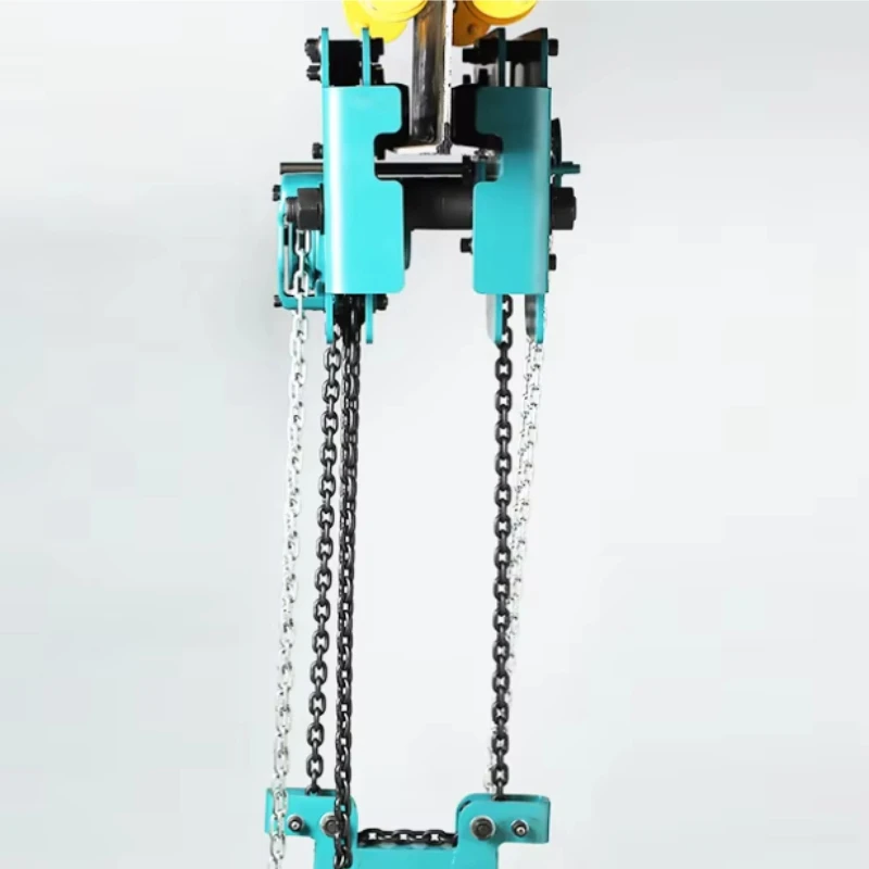 Low Headroom Double Chain Hand Hoist Manual Chain Lifting Hoist Heavy Duty Industrial Crane Lifting Handling Equipment Tool - view 2