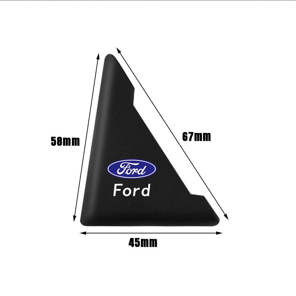 Car Door Corner Anti-Collision Sticker Protective Covers Car Accessories For Ford Fiesta Mustang Transit Edge F150 MK7 MK5