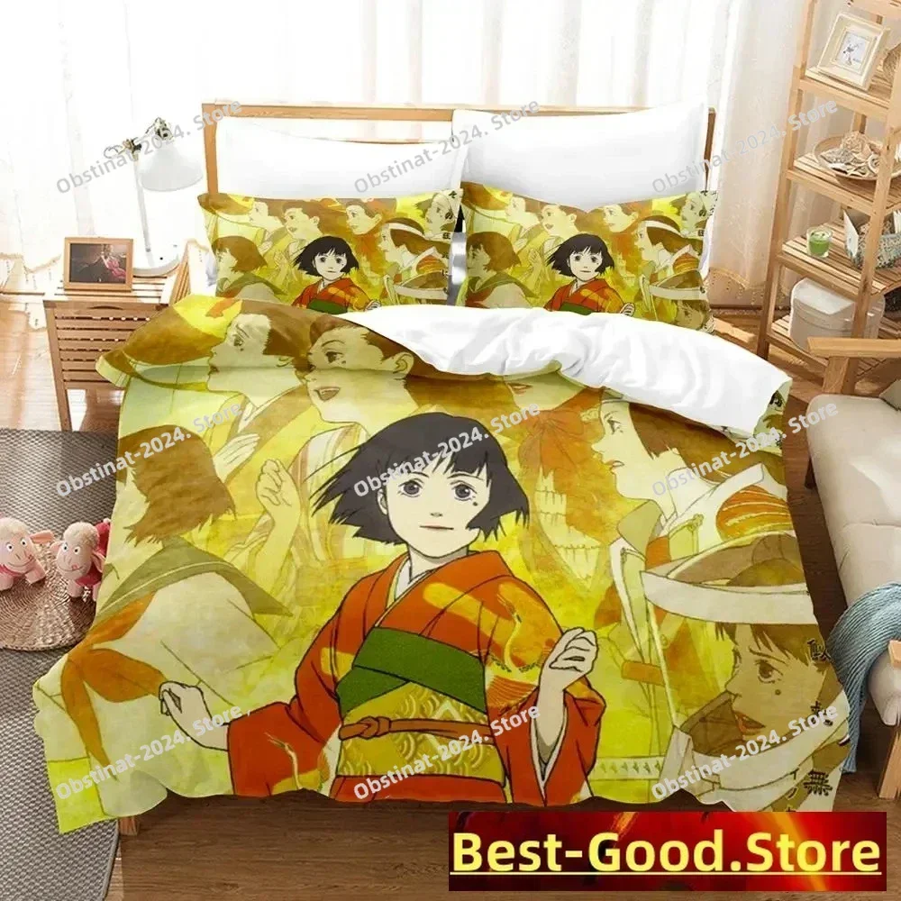 Hot Sale New konsatoshi Bedding Set Single Twin Full Queen King Size Bed Set Aldult Kid Bedroom Duvetcover Sets Anime Bed Kawaii
