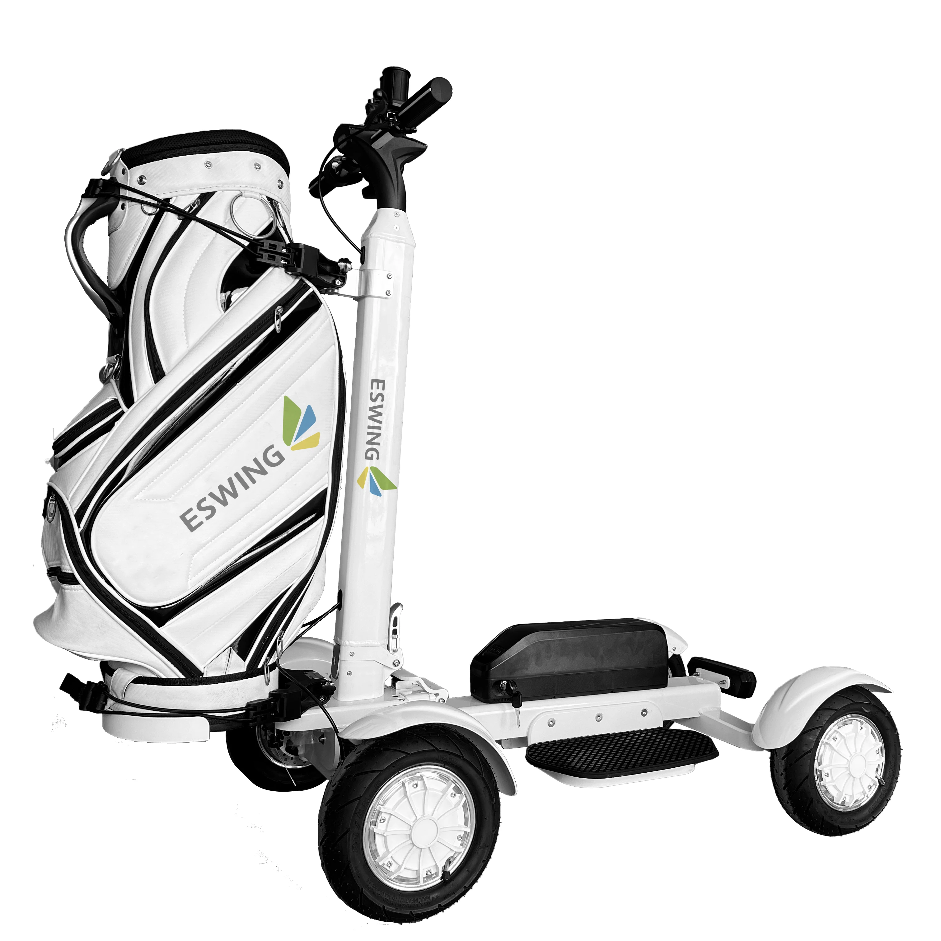 ESWING Golf Cart M12-1/M12-3 4-wheel quick-detach electric golf foldable 18-hole golf scooter portable golf cart 2025 golf