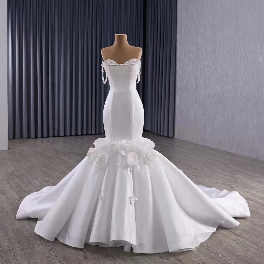 

Kisswhite RSM Collection Customized WHITE Mermaid Bridal Dresses