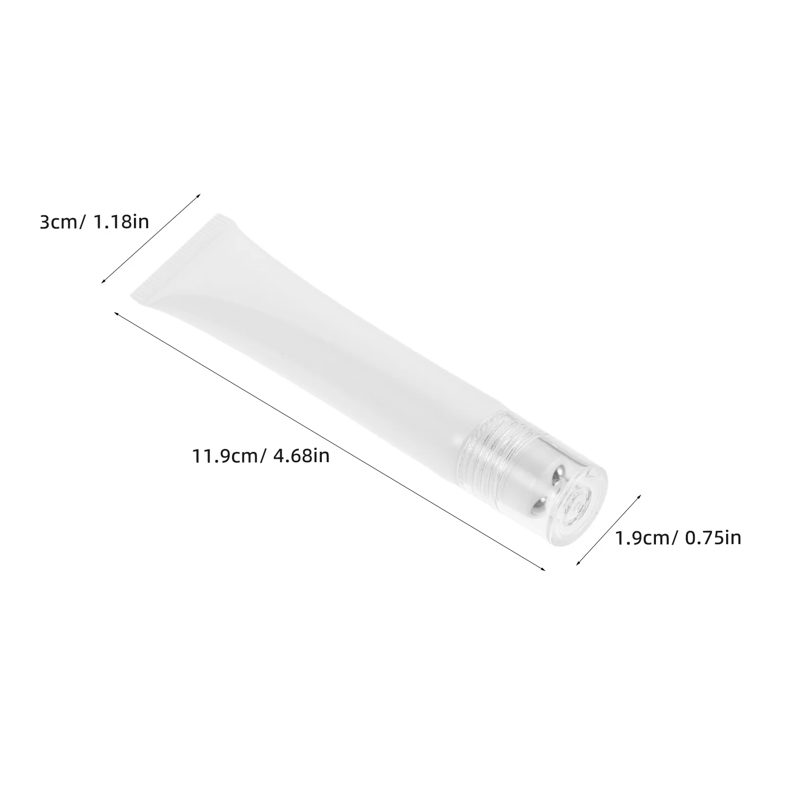 5 قطعة زجاجة كريم عين دوارة 20 مللي تصميم دقيق الاستغناء المحمولة مانعة للتسرب إعادة الملء أنبوبة ضغط للمصل