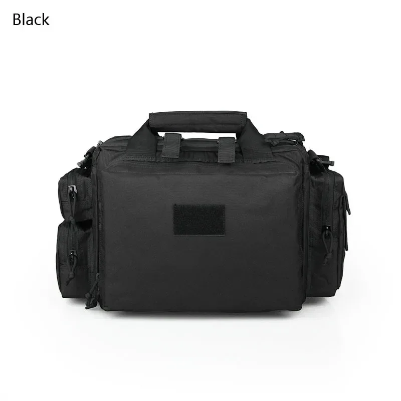 Camouflage single shoulder portable oblique span bag military fan outdoor can hold 14-inch 15-inch notebook