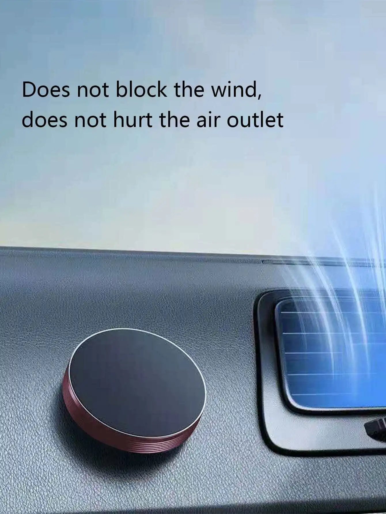 1pc Aluminum Alloy Car Phone Holder - Lightweight and Sturdy Mount for Secure Driving