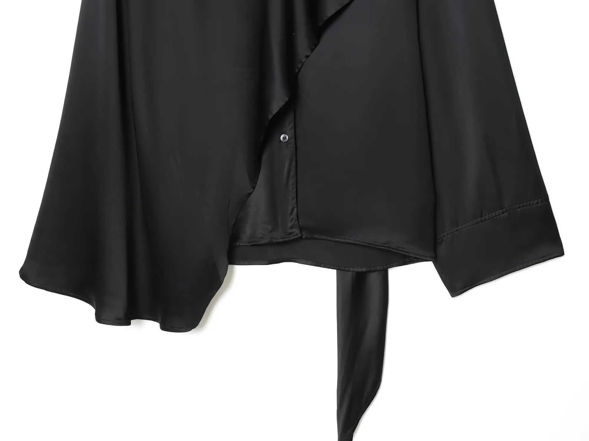 BSAY Hemd im Umhang-Stil für Damen, modisch, Herbst und Winter, Neu 2025, lange Ärmel, Bluse, Straßenkleidung, Hemden, schickes Damen-Top