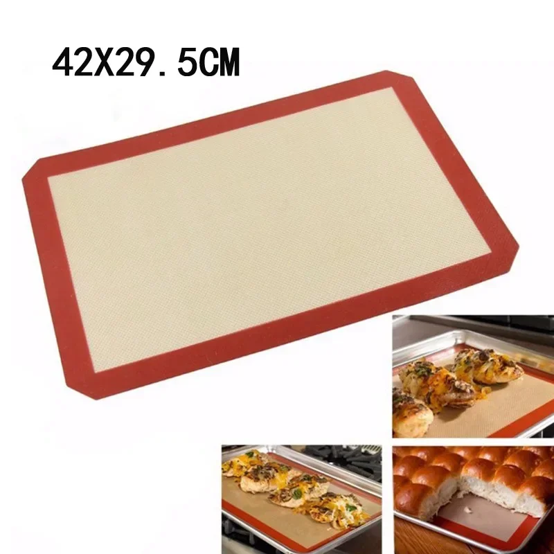 Baking Mat Composite Material Glass Fiber Baking Mat Barbeque Accessories Kitchen Gadgets