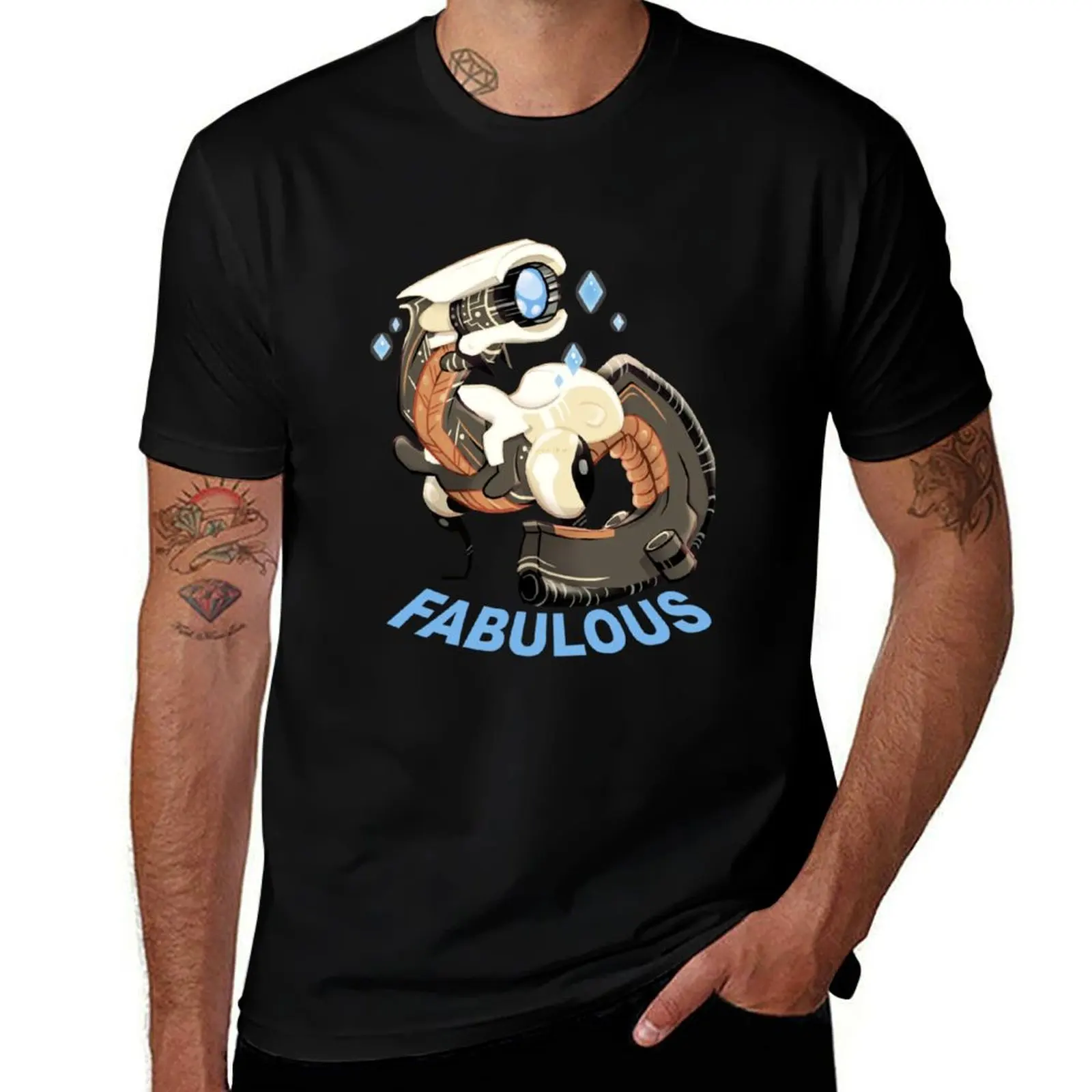 Horizon Zero Dawn, Chibi Watcher (Fabulous) T-Shirt Summer Fashion Casual Tee Shirt T-Shirt