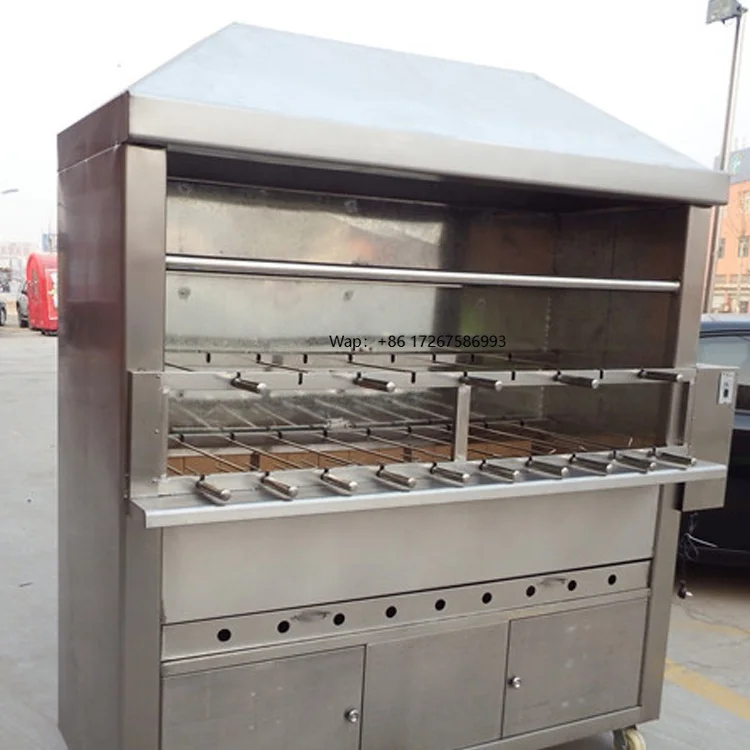 Factory Supply Barbecue Grill Trolley Roast Chicken Oven