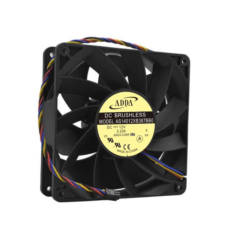 

ORIGINAL AS14012XB387BB0 12V 5.20A 14038 140*140*38mm NEW COOLING FAN RADIATOR