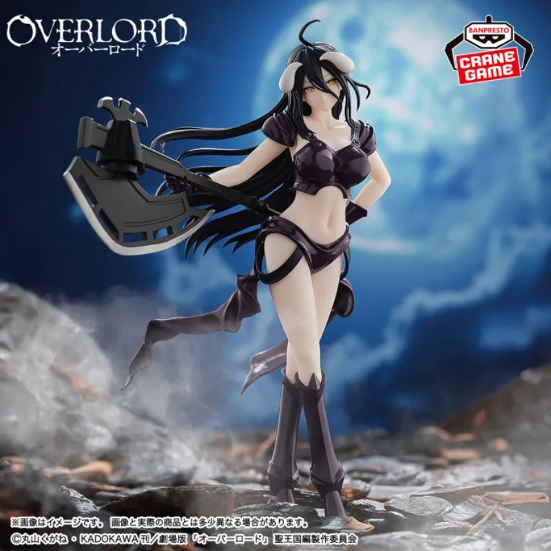Original BANDAI BANPRESTO OVERLORD IF Albedo BIKINI ARMOR Break Time Action Figure Toy