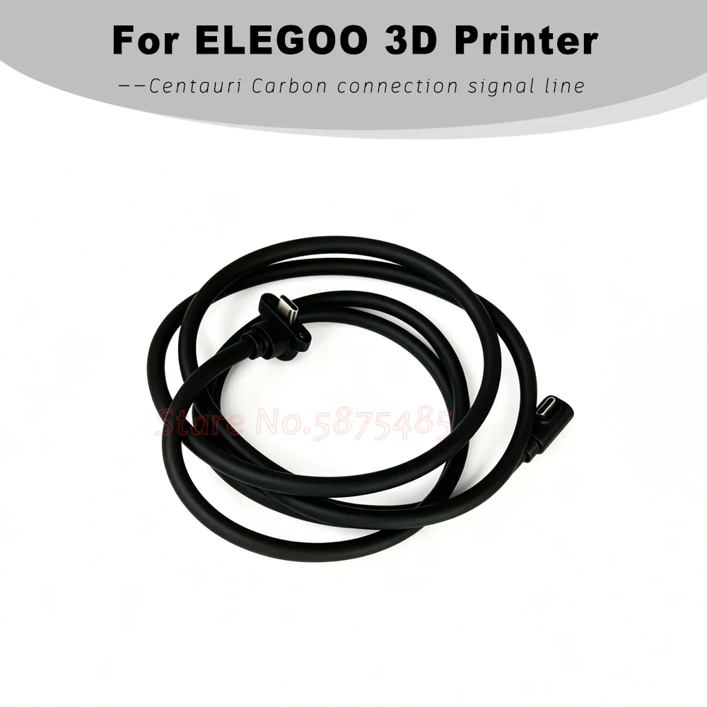 For ELEGOO 3D Printer Parts Centauri Carbon Type-C Extruder Communication Cable For CC1/CC2 Connection 4PIN-MX3.0 Signal Line