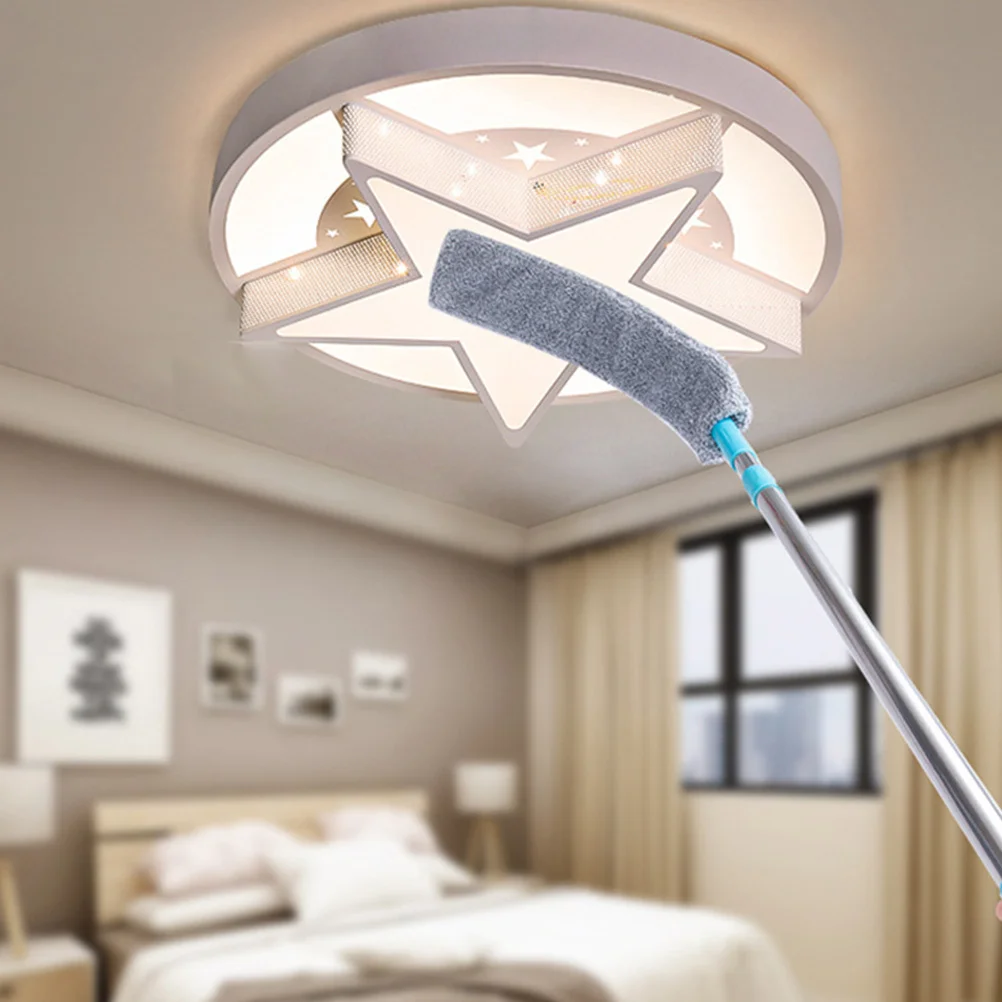 

Bed Cleaning Tool Long Handle Duster Washable Microfiber Dust Sweeping Wand For Under Sofa Floor Cabinet Home Reusable