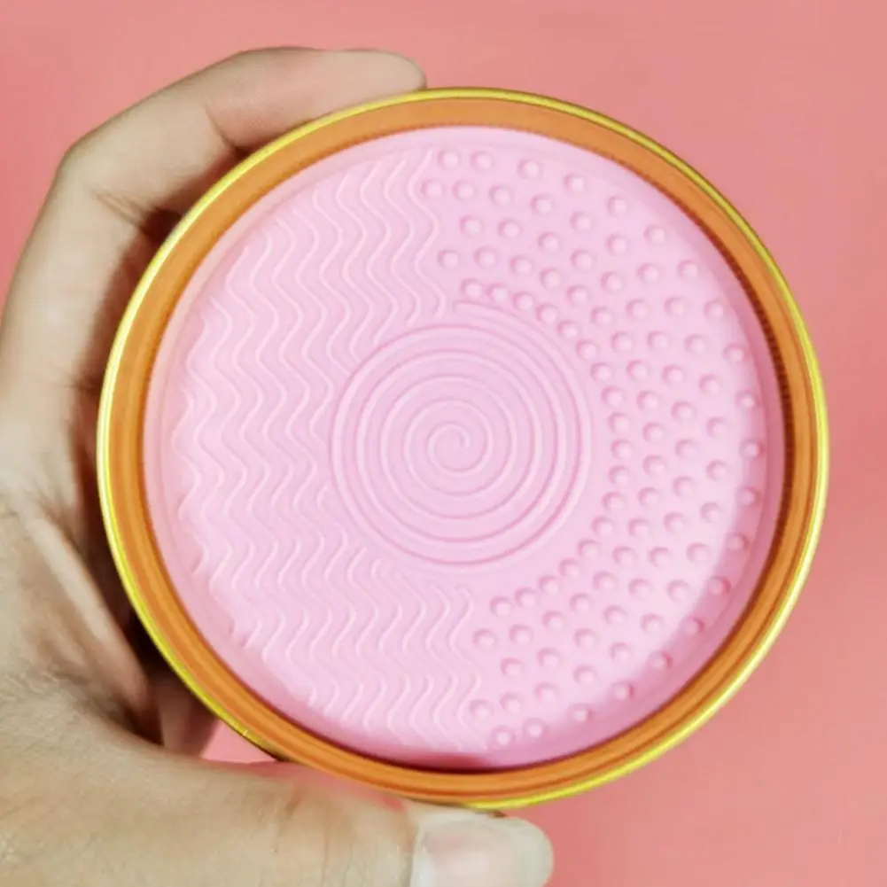 Sapone per la pulizia dei pennelli per il trucco 50 g per tampone in silicone Spugna cosmetica e strumento di bellezza Lavatrice Strumenti per la pulizia profonda ad asciugatura rapida