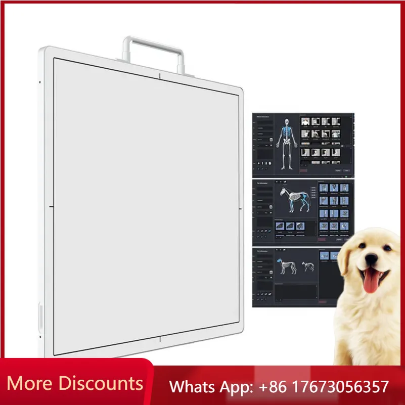 Factory Price Portable X-Ray Detector Flat High-Performance Neutron X-Ray Detector Plate For Animal