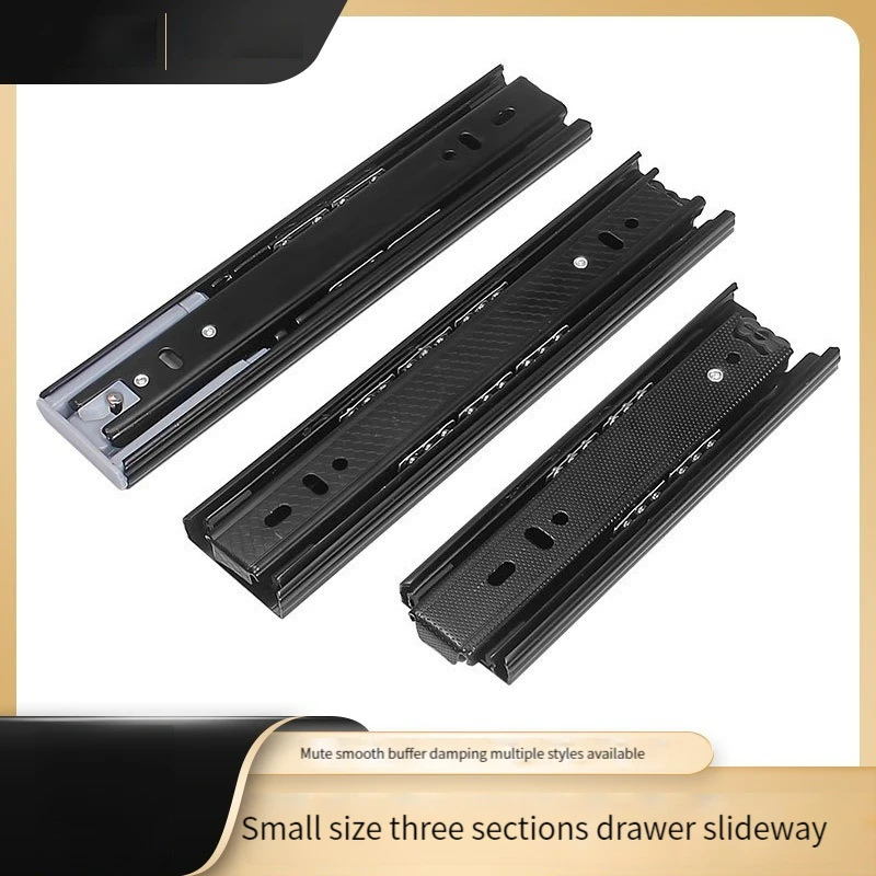 

Three-Section Guide Rail, Rebound Track, Mute Damping Buffer, Self-priming Slid, Pull-Free Hand, 6 Inch, 8 Inch