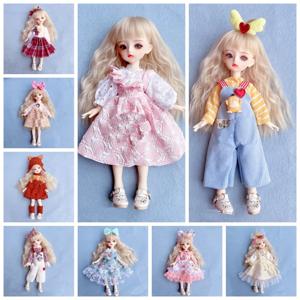 

30cm Doll Dress Jk Uniform Clothes for 30cm Doll Multiple Color Doll Clothing Dolls DIY Dress Up Clothing NO Doll Casual Suit