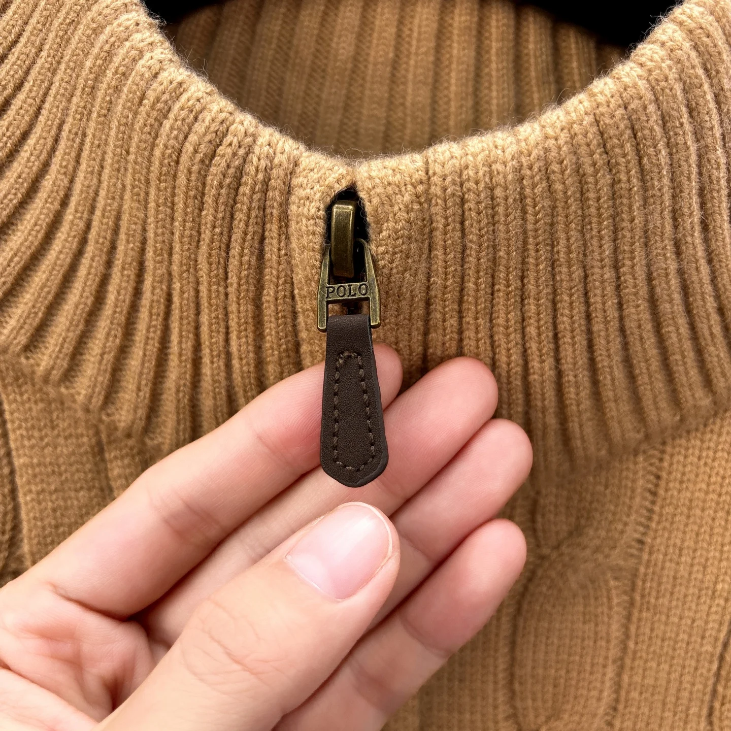 Modischer Herren-Pullover, Hochwertige Marke Paul Pony, Winter-Neuheit mit Reißverschluss, Stehkragen, Klassisch Lässiger Jacquard-Strickpullover – Detail 24