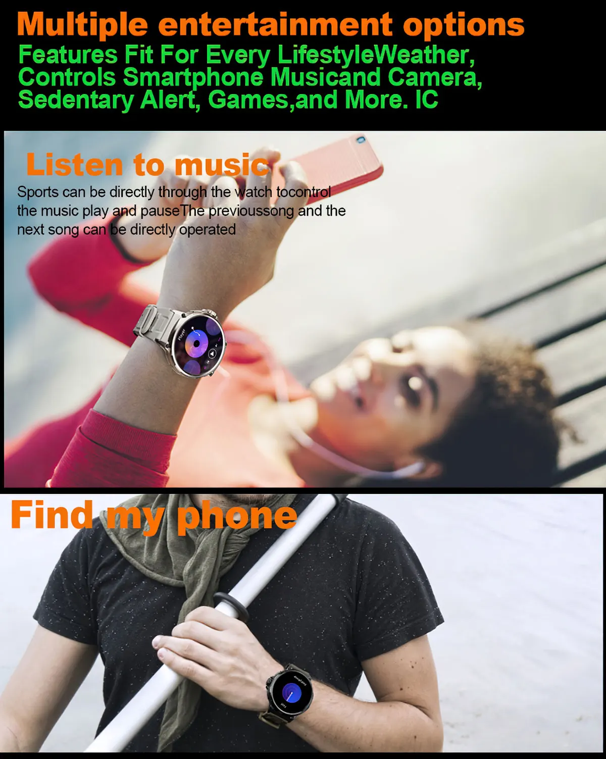 Neue V69 Bluetooth Anruf Smart Uhr Männer 1,85 "HD Bildschirm 710 mAh Multi Sport Modi Herz Rate Monitor smartwatch Für Android IOS – Detail 11