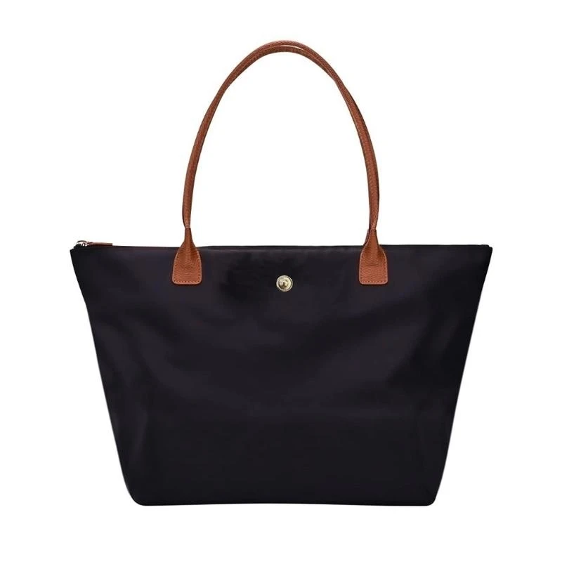 

X7XC Women Shoulder Bag Shopping Bag Foldable Dumplings Bag Top Handle Handbag