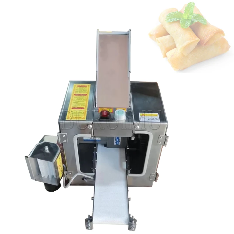 Mini automático de aço inoxidável Skin Maker Empanada Samosa, Dumpling Skin Press, Wrapper Making Machine