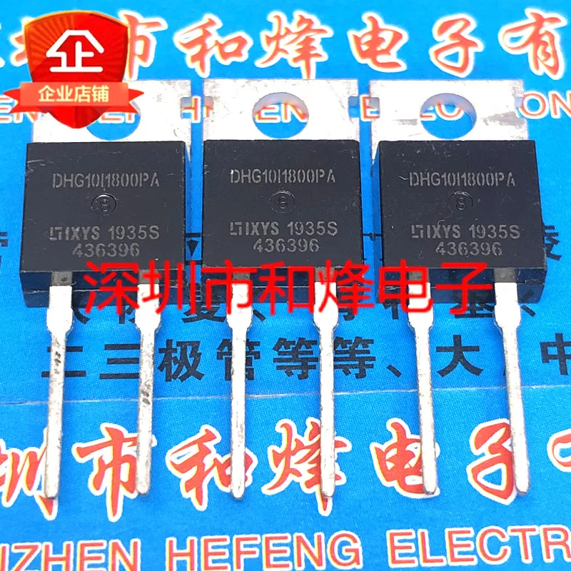 5PCS-10PCS DHG10I1800PA  TO-220 1800V 10A  Best Quality Transistor  On stock