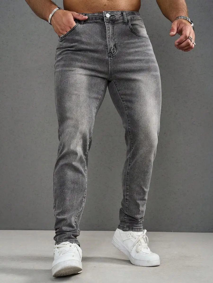 

Mens Slim Fit Skinny Jeans Standard Size Medium Stretch Comfortable Fashionable Trendy