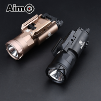 WADSN Airsoft Surefir X300UH B XH35 X300U Ultra Pistol Flashlight Rifle Weapon Gun Light Lanterna Torch For Glock G17 18 19 22