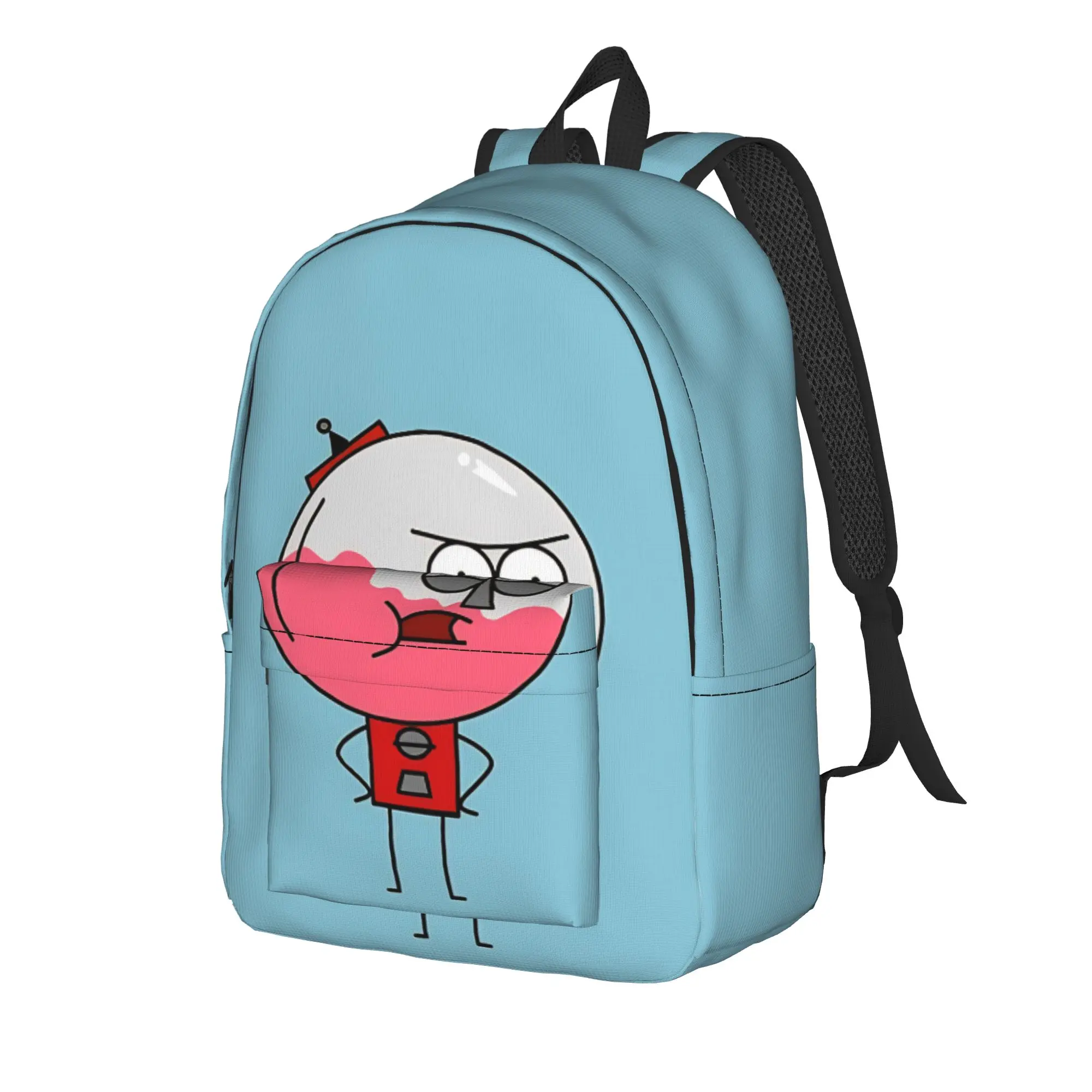R-Regular show Backpack Back to school season sweet valentine cartoon   Adjustable Strap Backpack