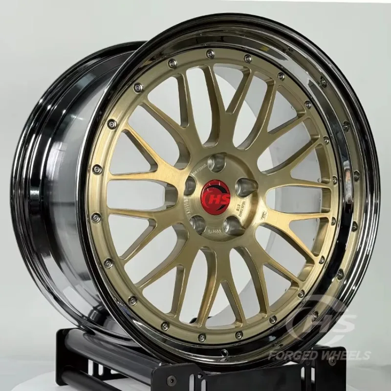 

2-pcs Chrome Custom Forged Wheels 18-24 Inch 5x112 5x120 5x130 Rim for Benz BMW M3 M4 M5 M6 M7 G80 G82 Model Y Carrera S 991 997