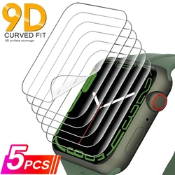 5PCS Hydrogel Film For Apple Watch 46MM 44MM 45MM 42MM 40MM 41MM 49MM Screen Protector Apple Watch series Ultra 10 9 8 7 se 6 5