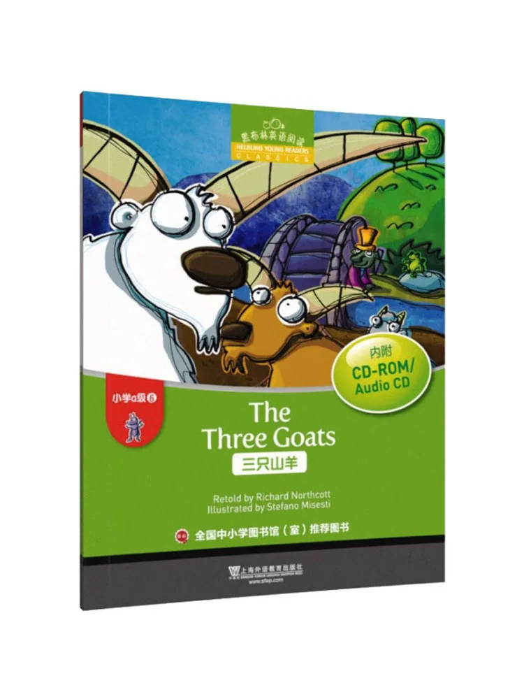 Book-Winshare Black Plum English Reading Primary School Level A6 The Three Goats