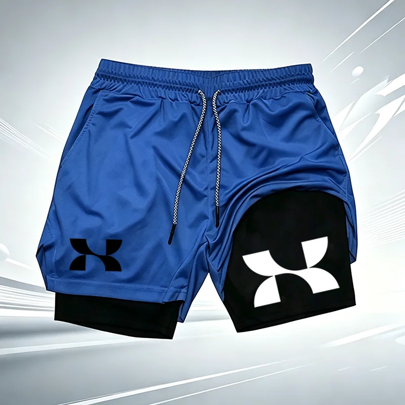 Men's 2-in-1 Running Shorts Qu - огляд і ціна Compression Shorts Athletes