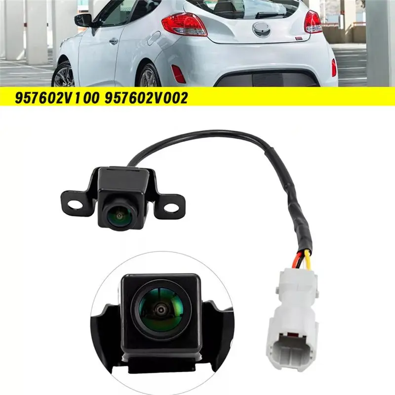 AU28-Car PDC Park Assist Rearview Camera 957602V100 957602V002 For Veloster 2012-2017 Reversing Camera 95760-2V000