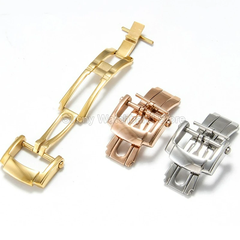 Rustproof Scratch Resistant Stable Watch Accessories for Patek Philippe Nautilus Series 5711 5712 Fold-over Clasp Watch Buckle
